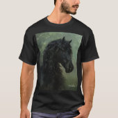 Friesian Stallion T-Shirt (Vorderseite)