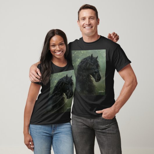 Friesian Stallion T-Shirt (Unisex)