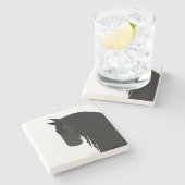 Friesian Stone Untersetzer (Seitenansicht)