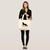 Friesian Tote Bag Jumbo Stoffbeutel (Vorderseite (Model))