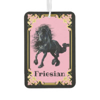 Friesisch, schwarzer Hengst, I Liebe meine Friesia