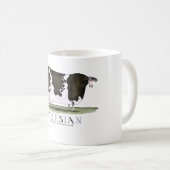 friesische Kuh, tony fernandes Kaffeetasse (VorderseiteRechts)