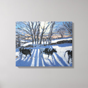 Friesische Kühe 2009 Leinwanddruck