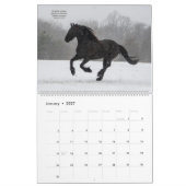 Friesische Pferde mit Bibelversen 2021 Kalender (Jan 2027)