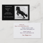 Friesische Power-Geschäfts-Karten Visitenkarte (Vorne/Hinten)