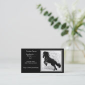 Friesische Power-Geschäfts-Karten Visitenkarte (Stehend Vorderseite)