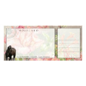 Friesischer DIAMANT - Gestell/Postkarte Werbekarte (Hinten)