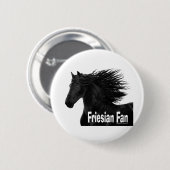 Friesischer Fan Button (Vorne & Hinten)
