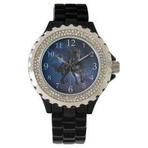 Friesischer Hengst Armbanduhr