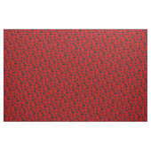 Friesischer Hengst/schwarzes Schönheitspferd, hell Stoff (Yard (91,4 cm))