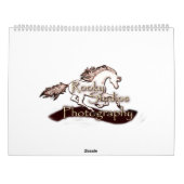 Friesischer Pferdekalender-Wettbewerb Kalender (Rückseite)