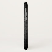 Friesischer schwarzer Stallion, die schwarze Case-Mate iPhone Hülle (Hinten/Links)