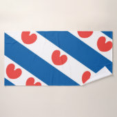 Friesischer Vater Badehandtuch (Badehandtuch)