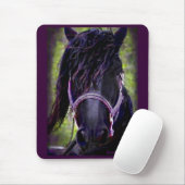 Friesisches Pferd Mousepad (Mit Mouse)
