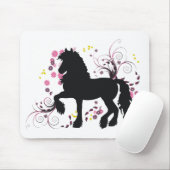 Friesisches Pferd Mousepad (Mit Mouse)