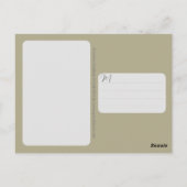 Friesisches Pferd - Postkarte (Rückseite)