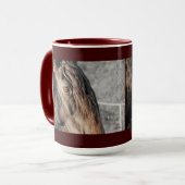 Friesisches Pferdeauge Tasse (Vorderseite Links)