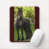 Friesisches Rind gemaltes Mousepad (Mit Mouse)