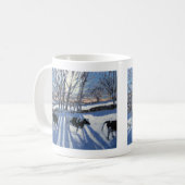 Friesisches Rind schüchtert 2009 ein Kaffeetasse (Vorderseite Links)