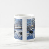 Friesisches Rind schüchtert 2009 ein Kaffeetasse (Mittel)