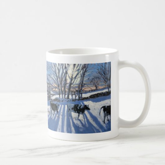Friesisches Rind schüchtert 2009 ein Kaffeetasse (Rechts)