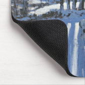 Friesisches Rind schüchtert 2009 ein Mousepad (Ecke)
