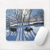 Friesisches Rind schüchtert 2009 ein Mousepad (Mit Mouse)