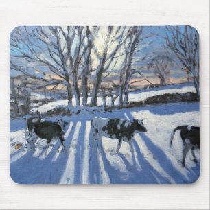 Friesisches Rind schüchtert 2009 ein Mousepad