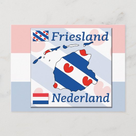 Friesland - Nederland Postkarte (Vorderseite)