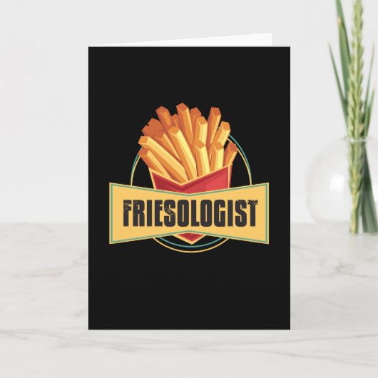 Friesologe Fries Karte (Vorderseite)