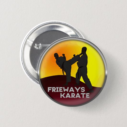 Frieways Karate Button (Vorne & Hinten)