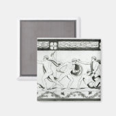 Frieze an der Säule der Grotta del Magnet (Vorderseite/Rückseite)