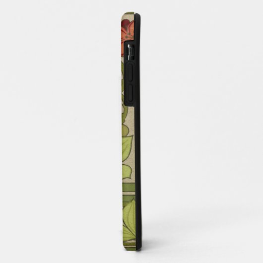 Frieze Border Art Nouveau Floral Case-Mate iPhone Hülle (Hinten/Links)