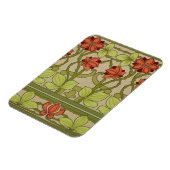 Frieze Border Art Nouveau Floral Magnet (Linke Seite)