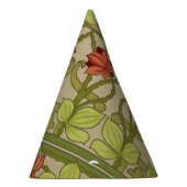 Frieze Border Art Nouveau Floral Partyhütchen (Rechts)