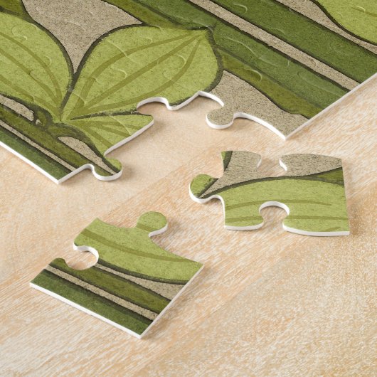 Frieze Border Art Nouveau Floral Puzzle (Seite)