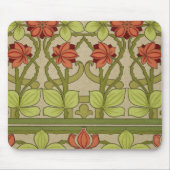 Frieze Border Art Nouveau Wallpaper Mousepad (Vorne)