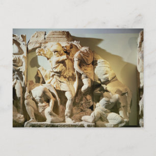 Frieze Detail einer Schlachtszene Postkarte