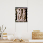 Frieze Detail mit Kaiser Hadrian Poster (Küche)