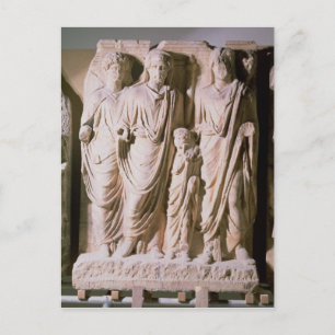 Frieze Detail mit Kaiser Hadrian Postkarte