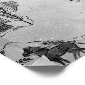 Frieze from the Grotto della Querciola Poster (Ecke)