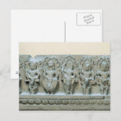 Frieze mit neun Divinities Postkarte (Vorne/Hinten)