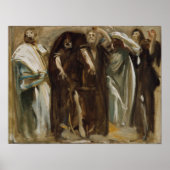 Frieze of the Prophets study, Sargent Poster (Vorne)