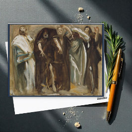 Frieze of the Prophets study, Sargent Postkarte