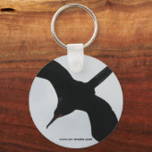 Frigate Bird (Fragata), Galapagos-Inseln 2 Schlüsselanhänger (Vorderseite)