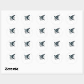 Frigatebird 3 Sticker (Blatt)