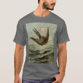 Frigatebird, Front/Reverse Artwork # 3 T-Shirt (Vorderseite)