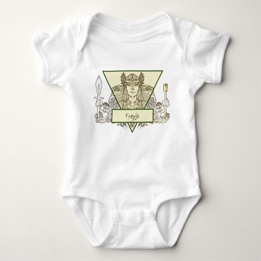 Fríge: Hexenkönigin Baby Strampler (Vorderseite)