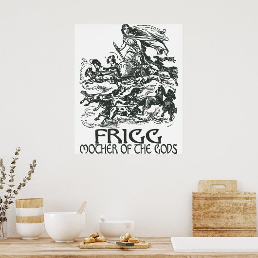 Frigg Poster (Küche)