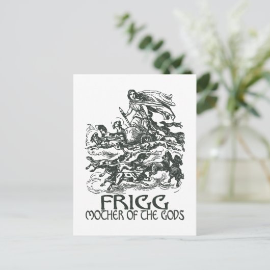 Frigg Postkarte (Stehend Vorderseite)